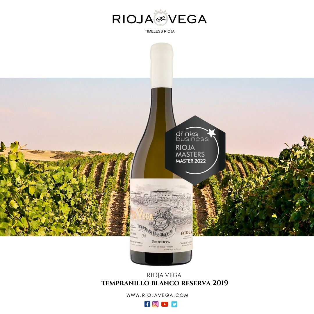 Rioja Vega Tempranillo Blanco Reserva 2019 Master en Rioja Masters