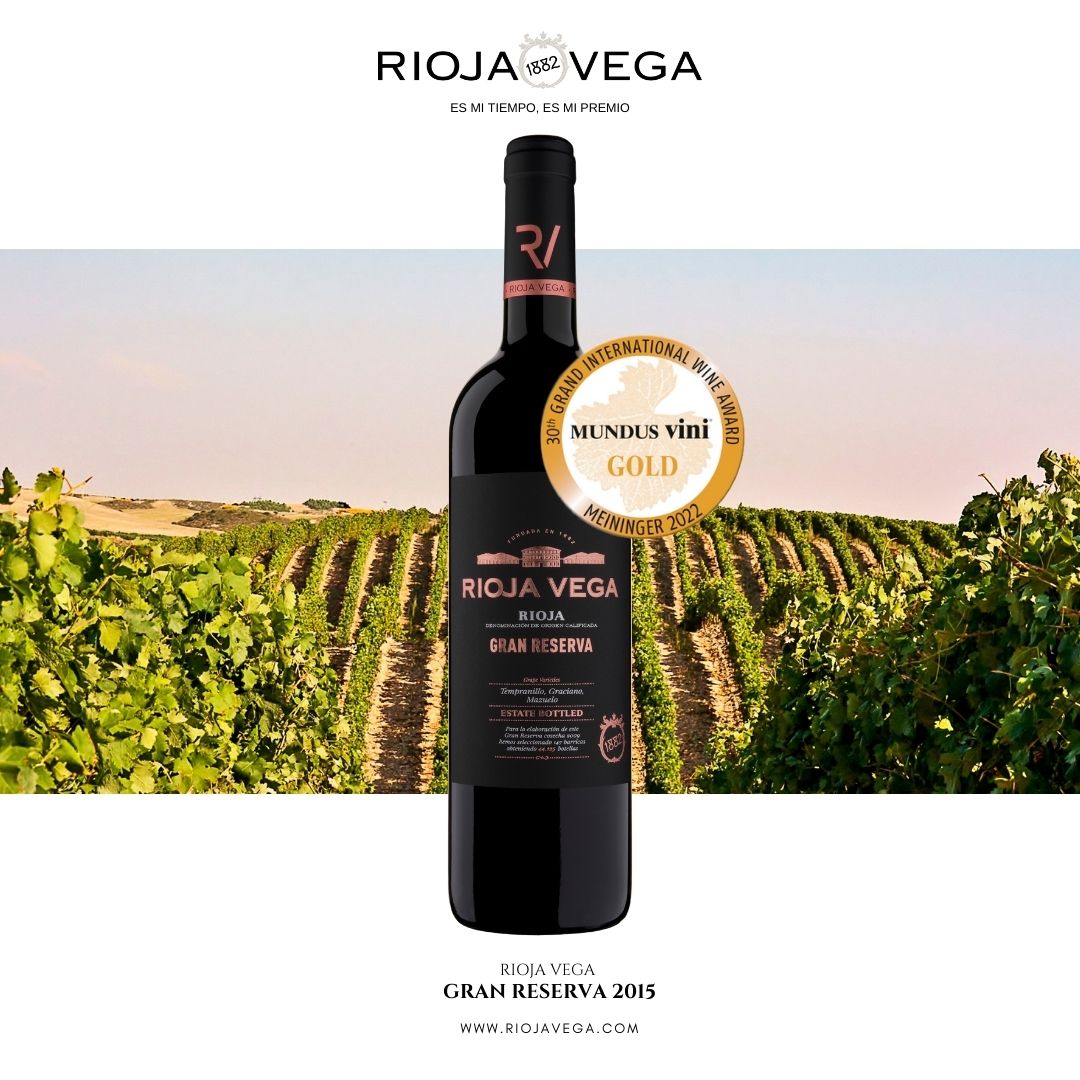 Rioja Vega Gran Reserva 2015, Gold Medal at Mundus Vini