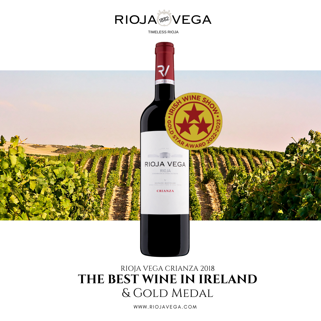 Rioja Vega Crianza 2018, Mejor vino de Irlanda