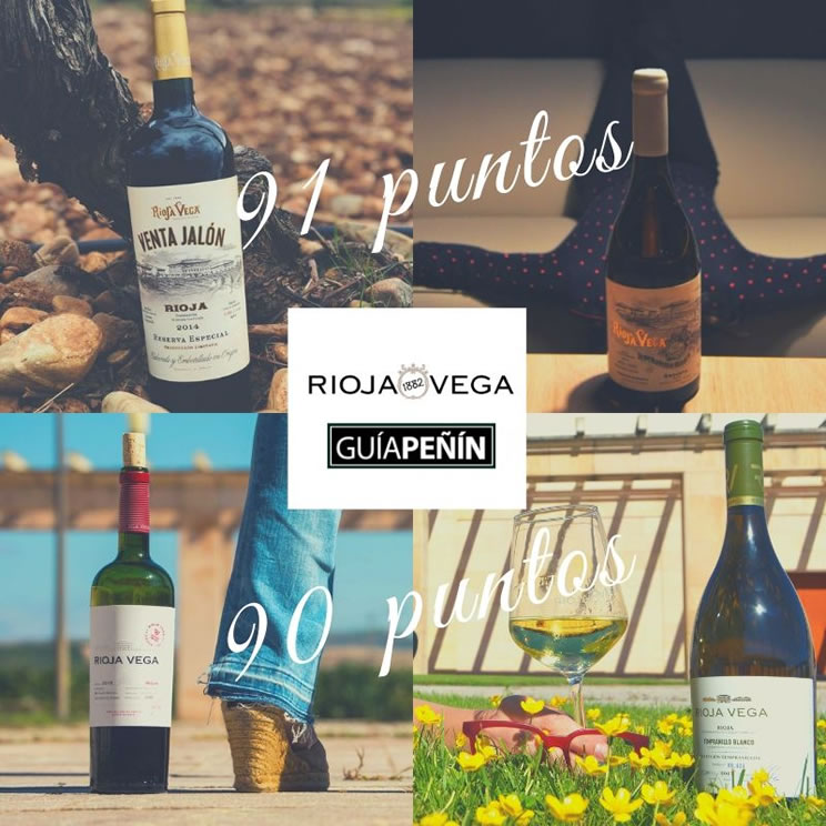 Outstanding ratings from guía peñín 2020 for RIOJA VEGA