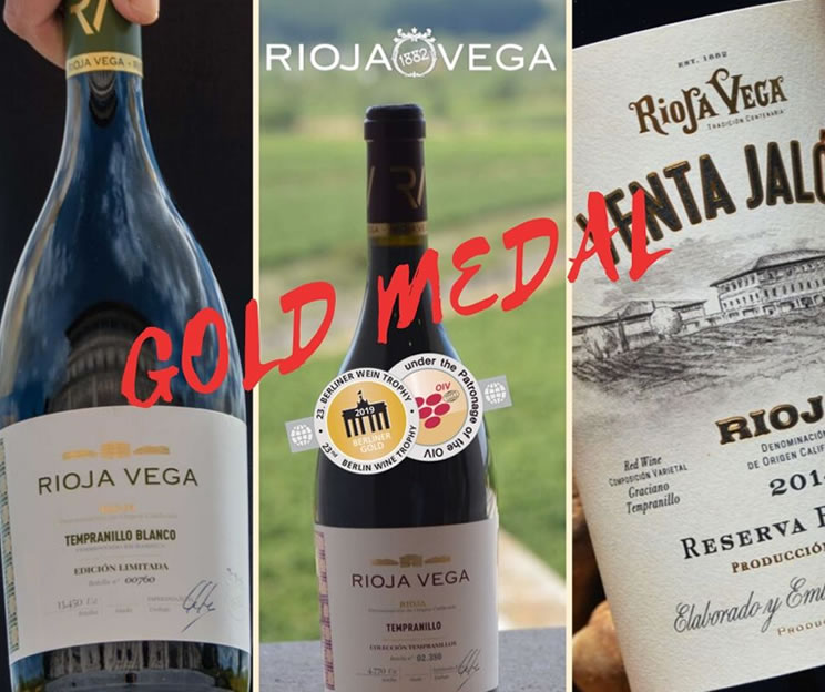 Rioja Vega wines, yet one more award